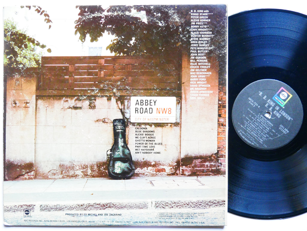 B.B. KING In London LP ABC RECORDS ABCX-730 US 1971 Blues Soul VG+