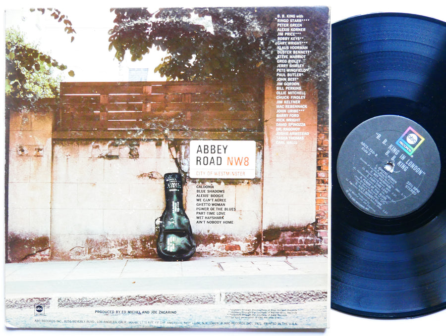 B.B. KING In London LP ABC RECORDS ABCX-730 US 1971 Blues Soul VG+