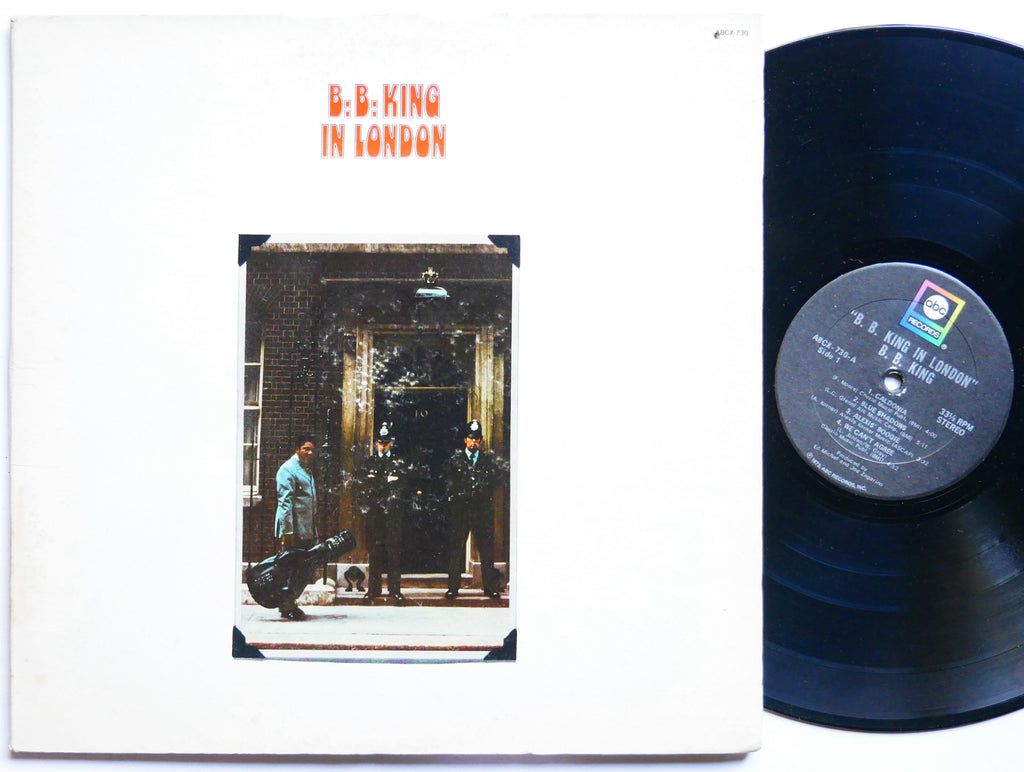 B.B. KING In London LP ABC RECORDS ABCX-730 US 1971 Blues Soul VG+