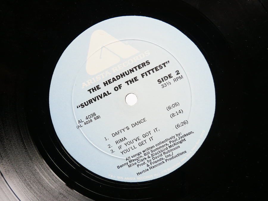 THE HEADHUNTERS Survival Of The Fittest LP ARISTA AL 4038 US 1975 Bennie Maupin