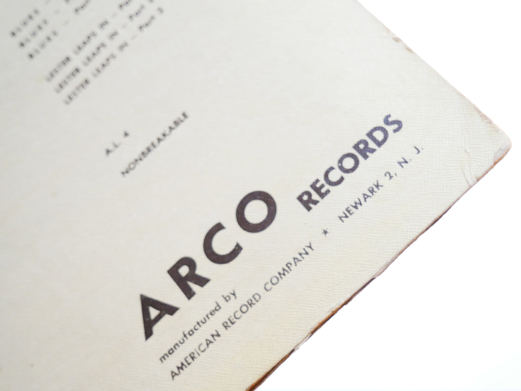 ILLINOIS JACQUET LEE YOUNG Jazz At Carnegie Hall Vol 1 LP ARCO AL 4 DG MONO 10"