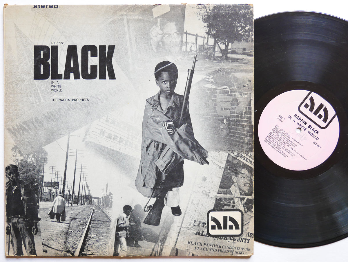 THE WATTS PROPHETS Rappin' Black In A White World LP ALA ALA 1971 US 1971 JAZZ