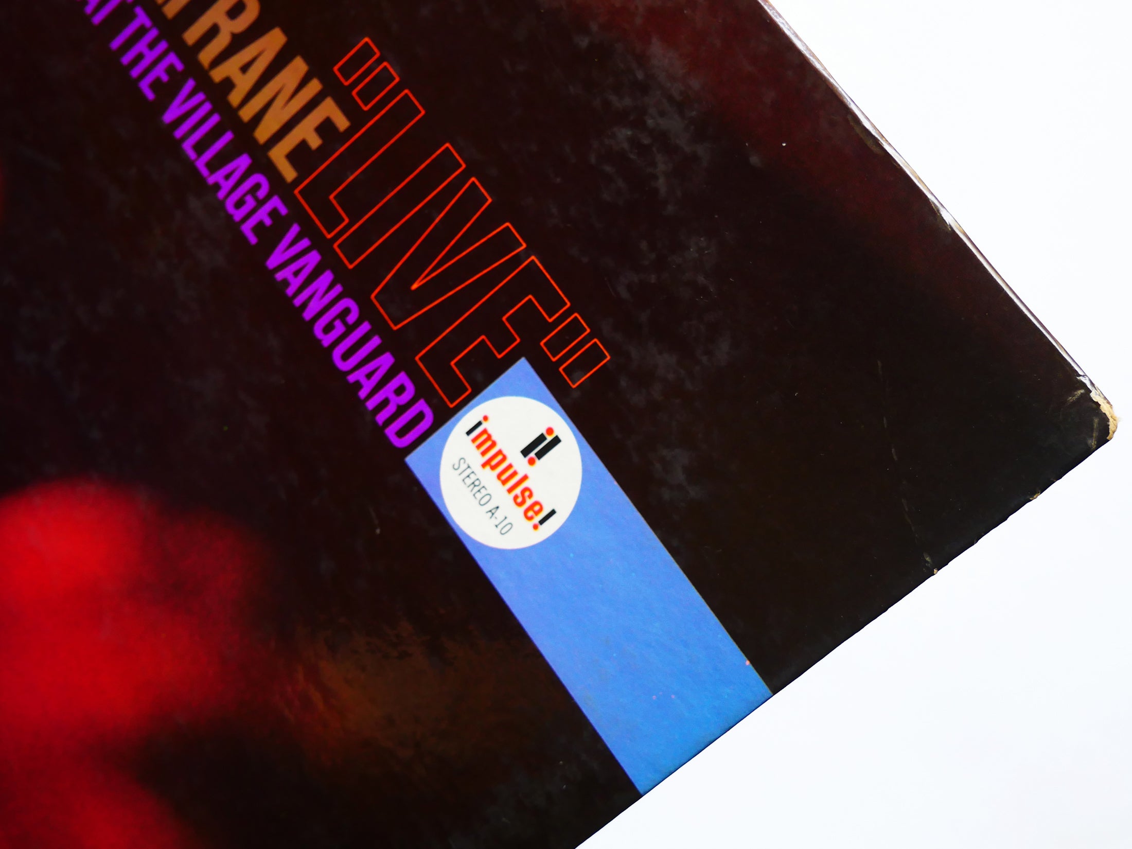 JOHN COLTRANE Live At The Village Vanguard LP IMPULSE! US 1963 AS-10 Eric Dolphy