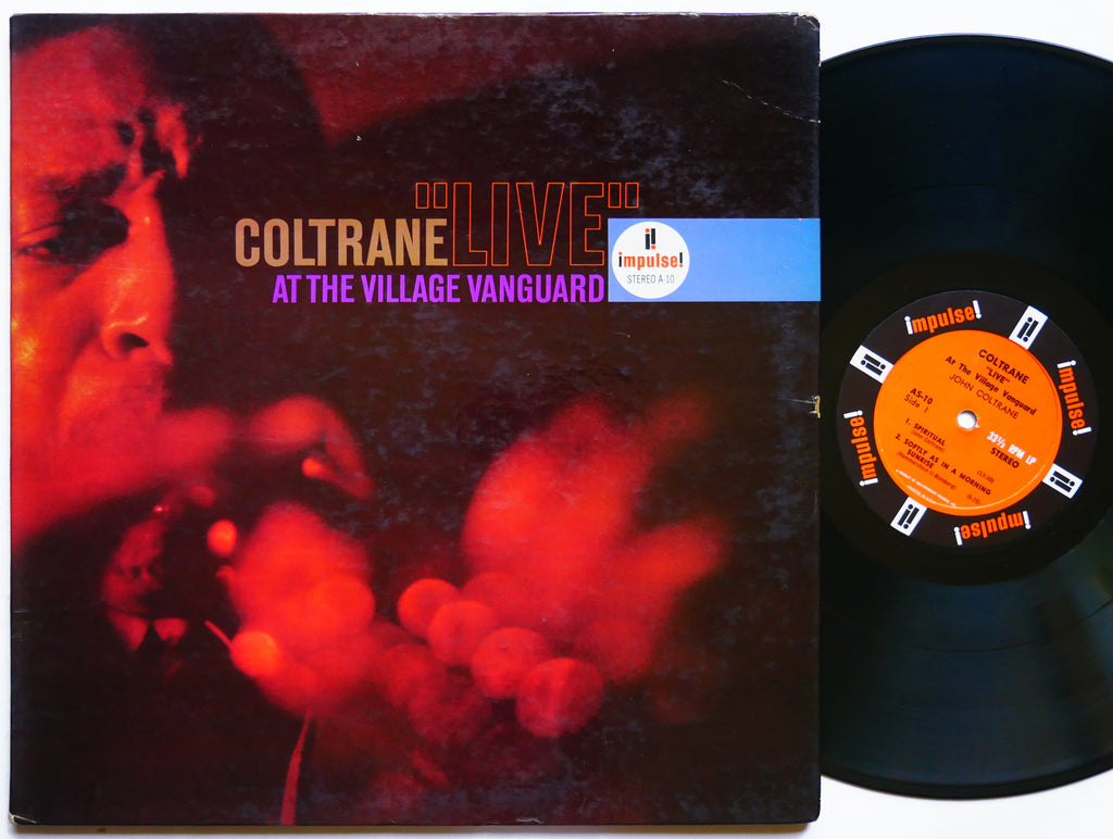 JOHN COLTRANE Live At The Village Vanguard LP IMPULSE! US 1963 AS-10 Eric Dolphy