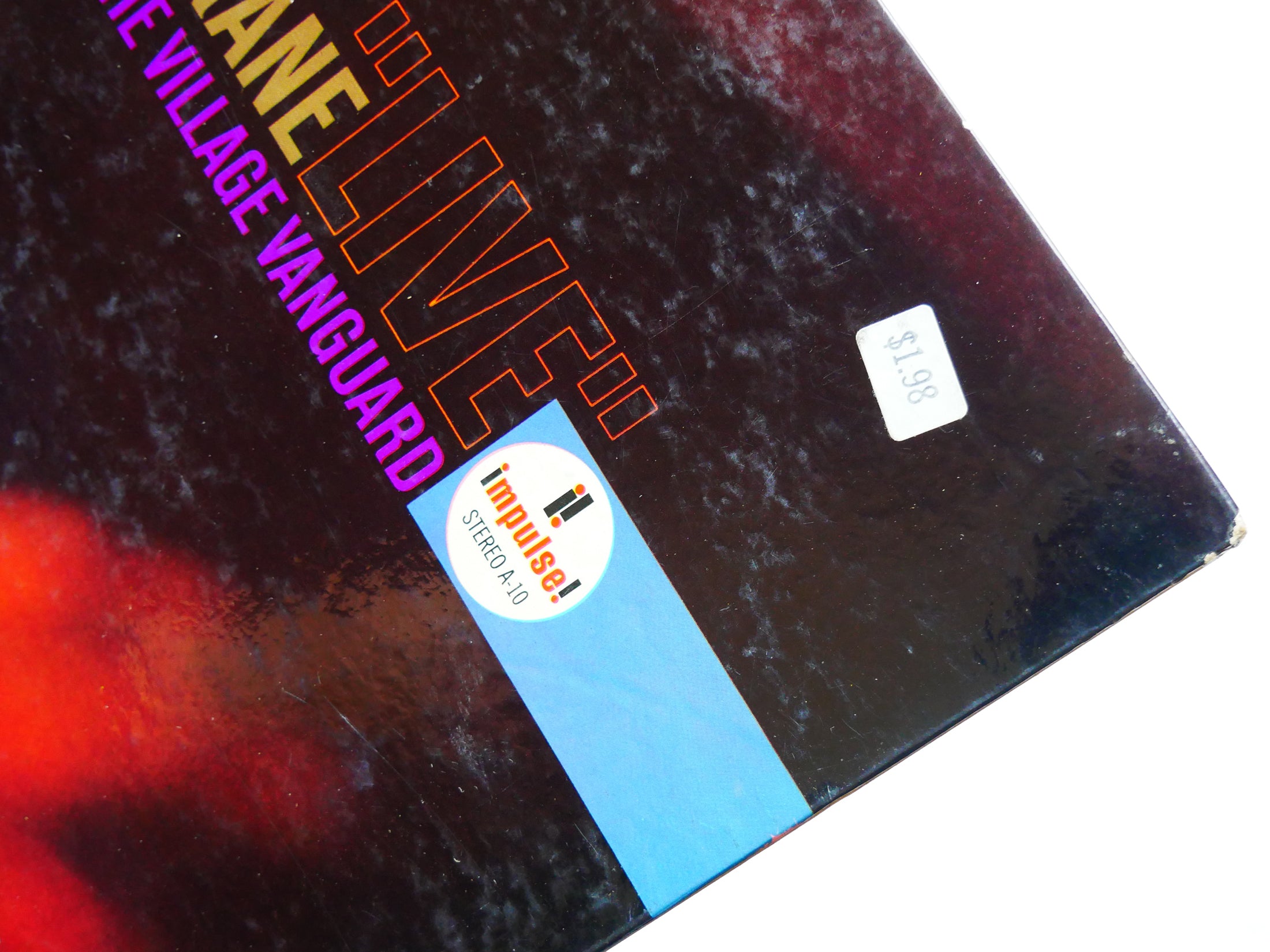 JOHN COLTRANE Live At The Village Vanguard LP IMPULSE! US 1963 AS-10 Eric Dolphy