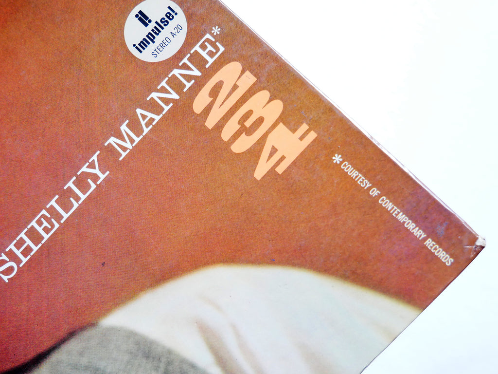 SHELLY MANNE 2-3-4 LP IMPULSE! AS-20 US 1962 RVG JAZZ Coleman Hawkins Hank Jones