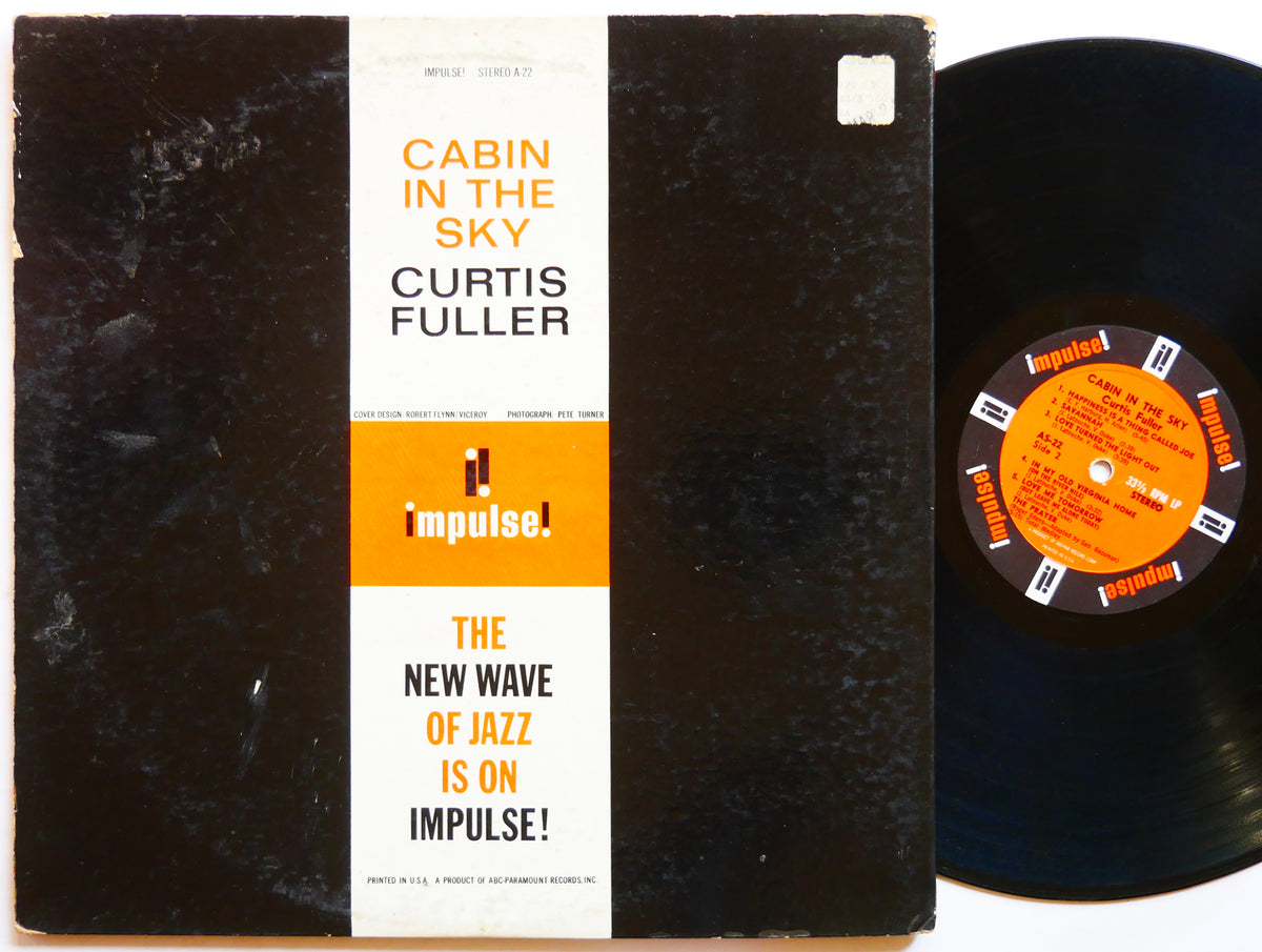 CURTIS FULLER Cabin In The Sky LP IMPULSE! AS-22 US 1962 RVG Freddie Hubbard