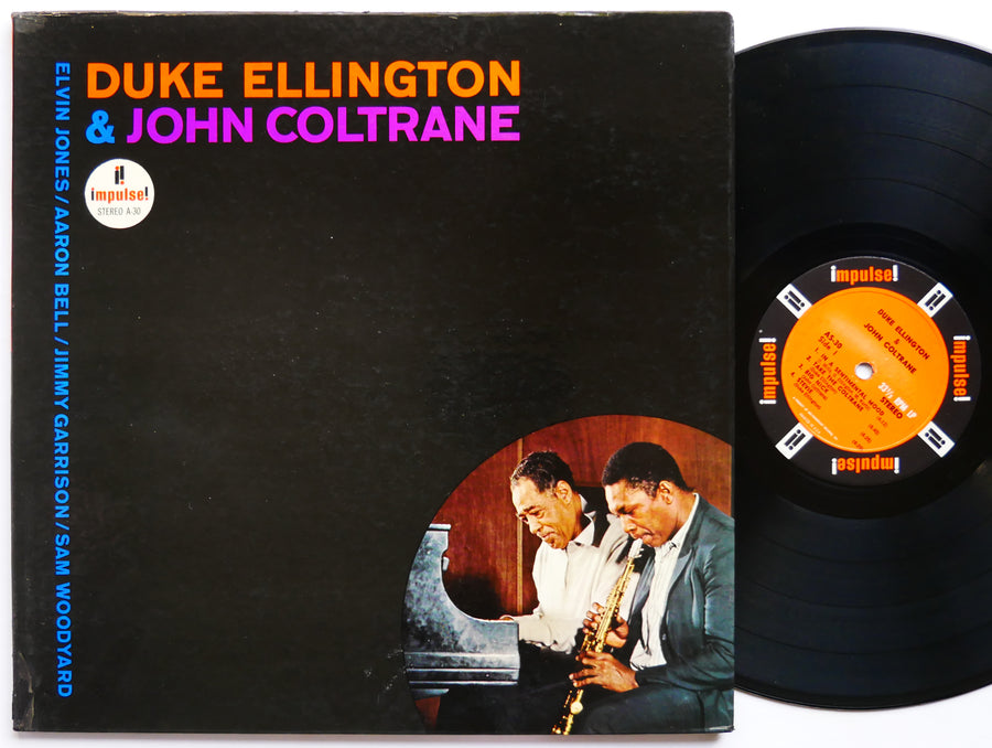 JOHN COLTRANE DUKE ELLINGTON LP IMPULSE! A-30 US 1963 RVG Elvin Jones CLEAN