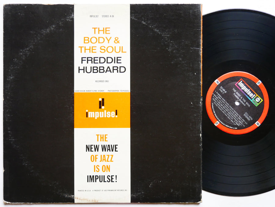 FREDDIE HUBBARD The Body & The Soul LP IMPULSE! AS-38 US 1968 RVG Eric Dolphy