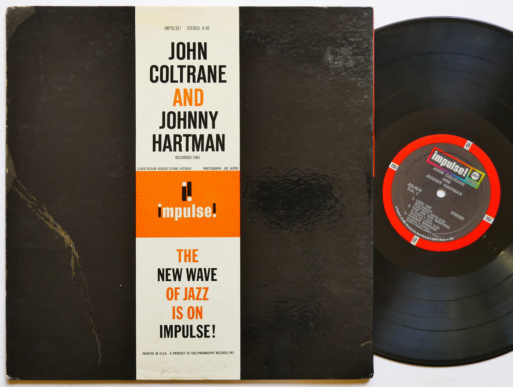 JOHN COLTRANE JOHNNY HARTMAN IMPULSE! A-40 US 1968 Elvin Jones McCoy Tyner