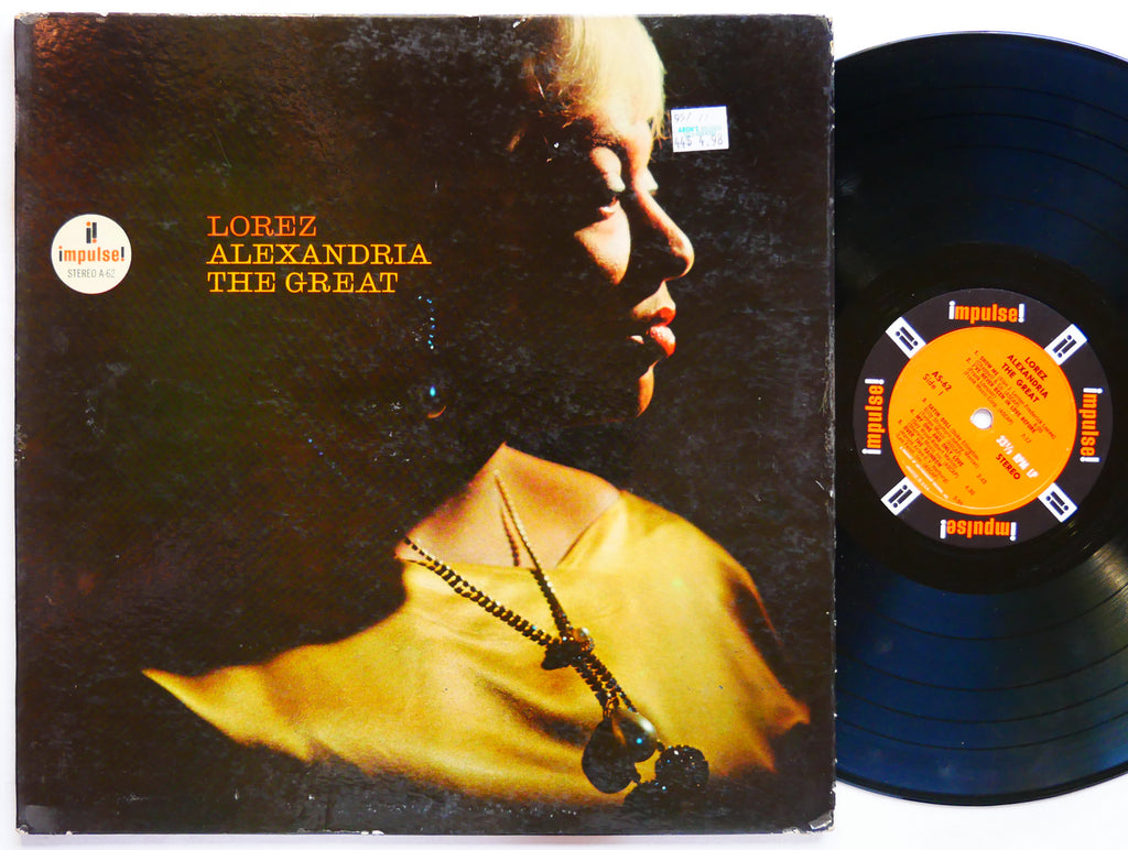 LOREZ ALEXANDRIA Alexandria The Great LP IMPULSE! AS-62 US 1964 RVG Wynton Kelly