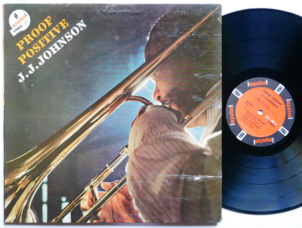 J.J. JOHNSON Proof Positive LP IMPULSE! AS-68 US '65 RVG McCoy Tyner Elvin Jones
