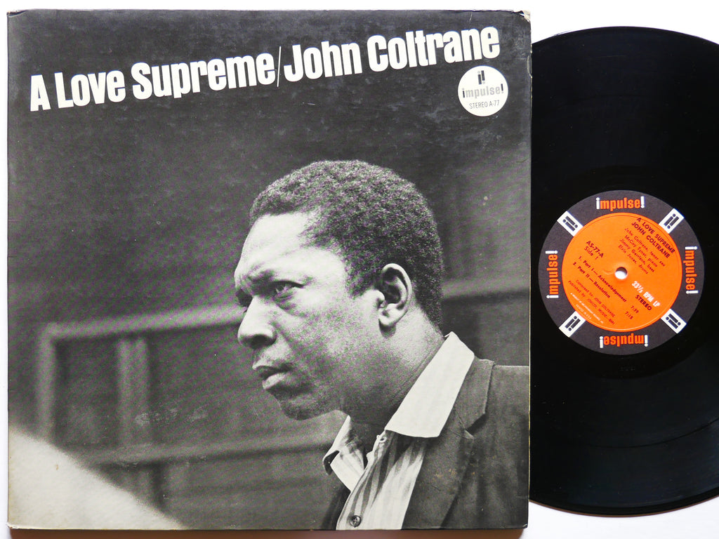 JOHN COLTRANE A Love Supreme LP IMPULSE! AS-77 US 1965 Elvin Jones McCoy Tyner