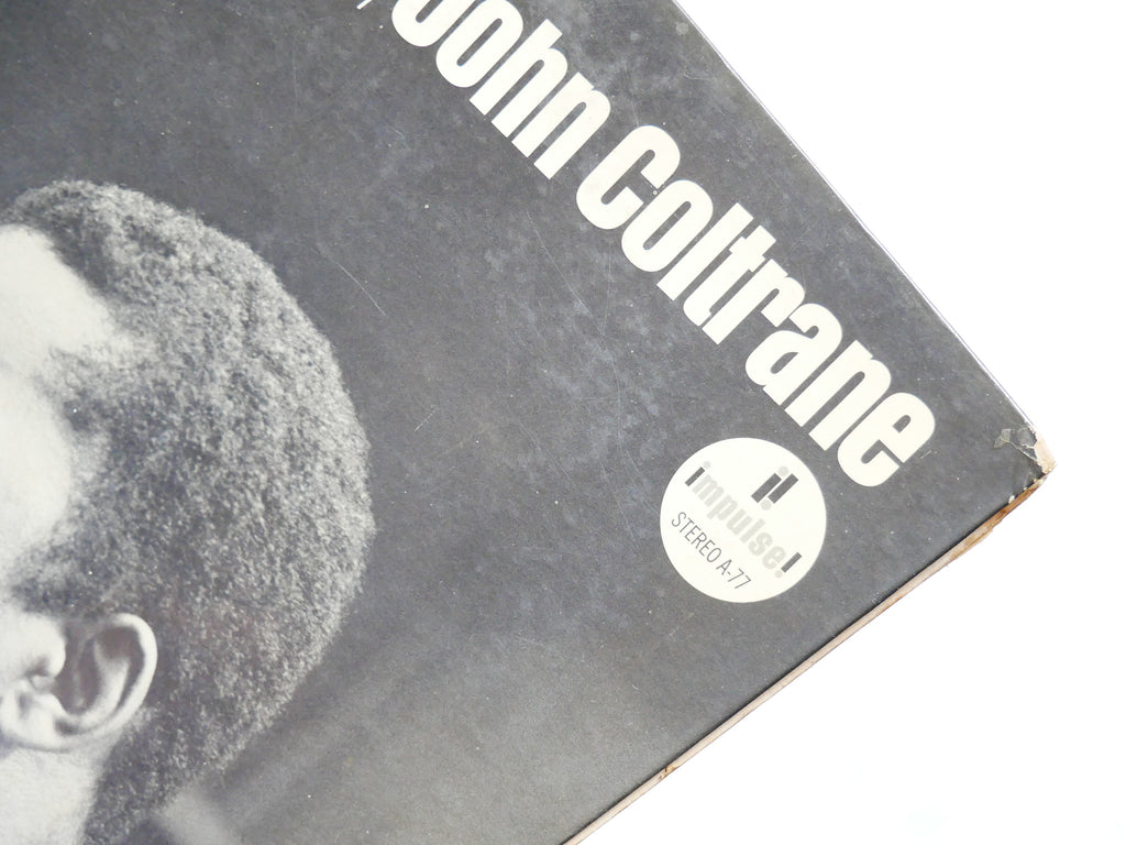 JOHN COLTRANE A Love Supreme LP IMPULSE! AS-77 US 1967 McCoy Tyner Elvin Jones