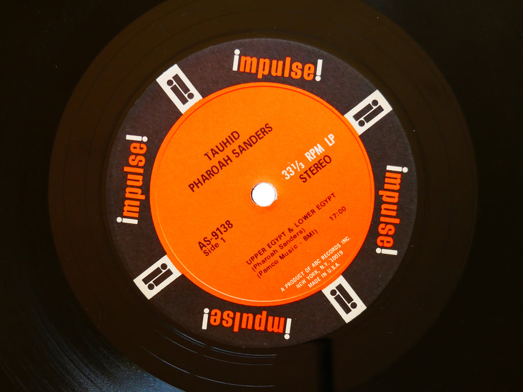 PHAROAH SANDERS Tauhid LP IMPULSE! AS-9138 US 1967 Henry Grimes Sonny Sharrock