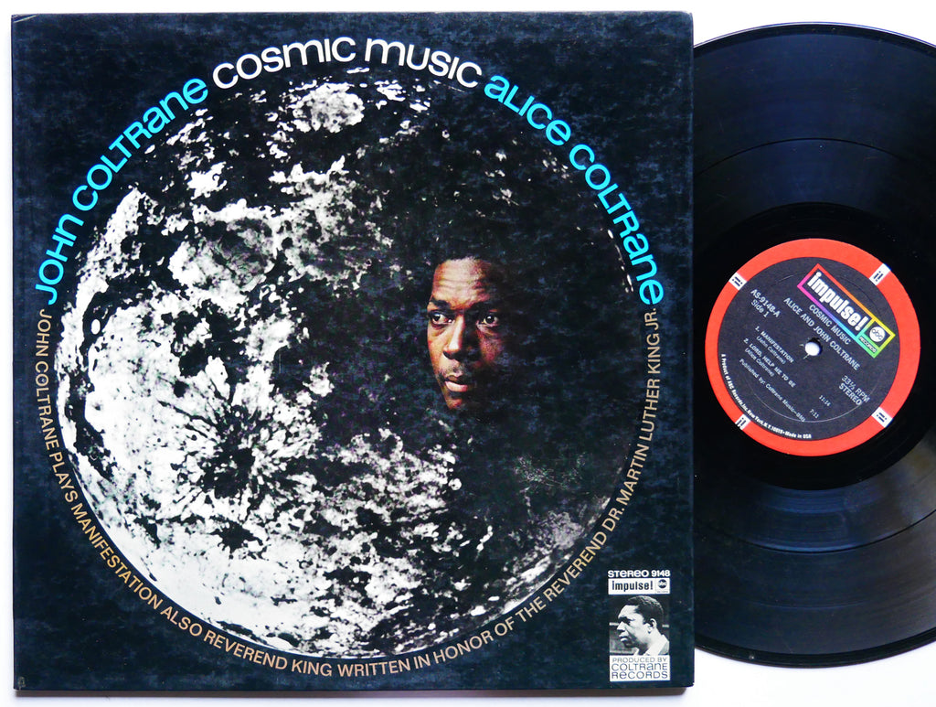 JOHN COLTRANE ALICE COLTRANE Cosmic Music LP IMPULSE! AS-9148 Pharoah Sanders