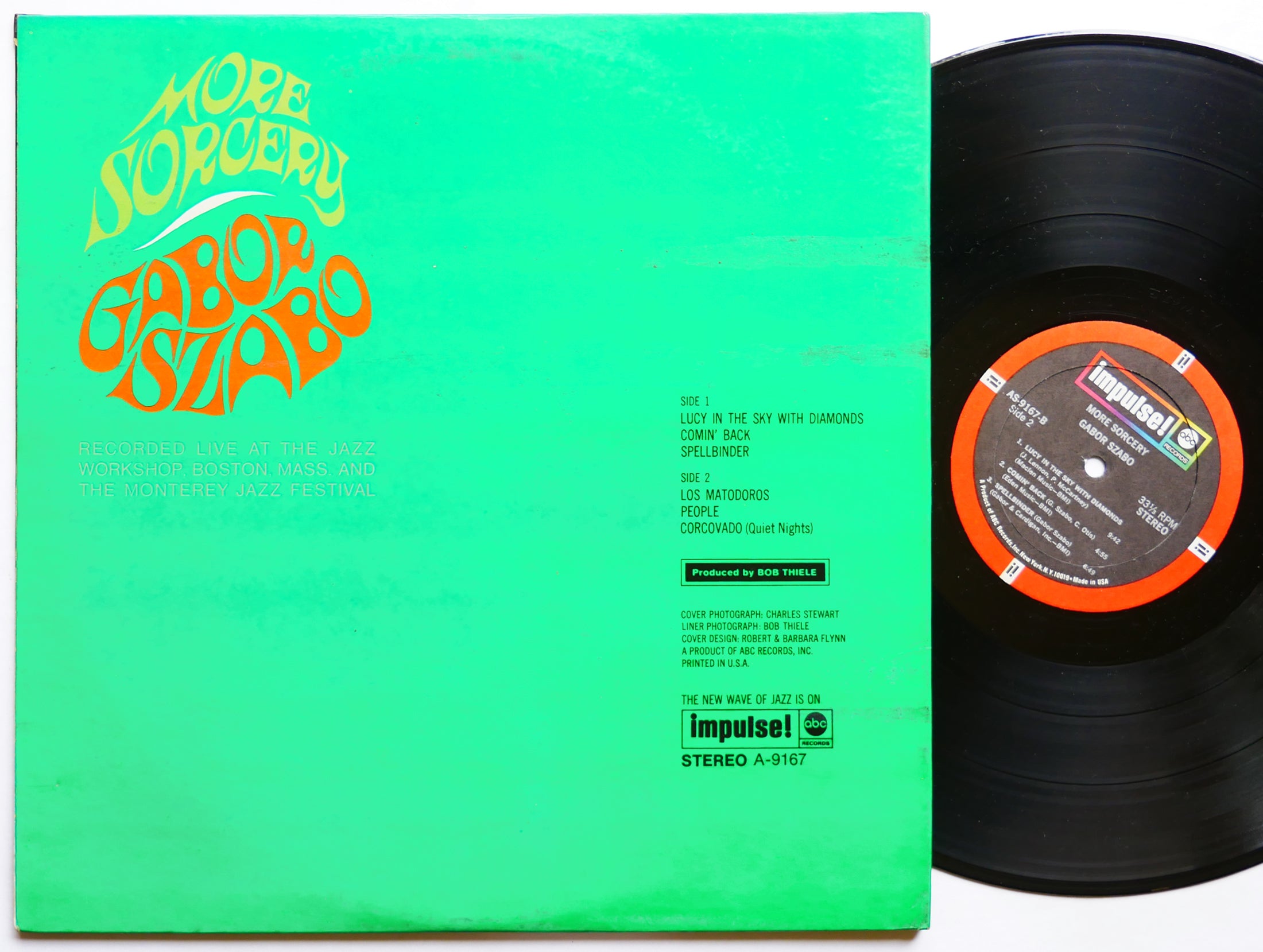 GABOR SZABO More Sorcery LP IMPULSE! A-9167 US 1967 Jazz