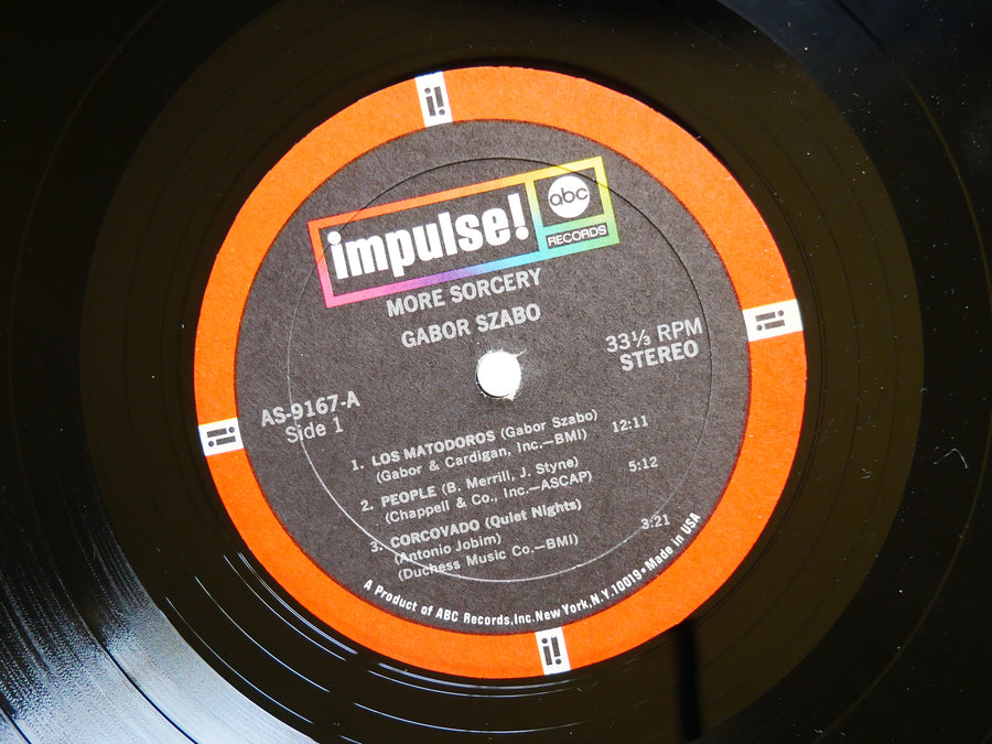 GABOR SZABO More Sorcery LP IMPULSE! A-9167 US 1967 Jazz