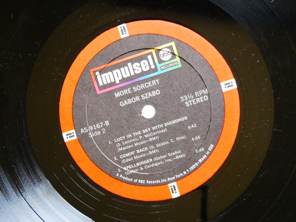 GABOR SZABO More Sorcery LP IMPULSE! A-9167 US 1967 Jazz