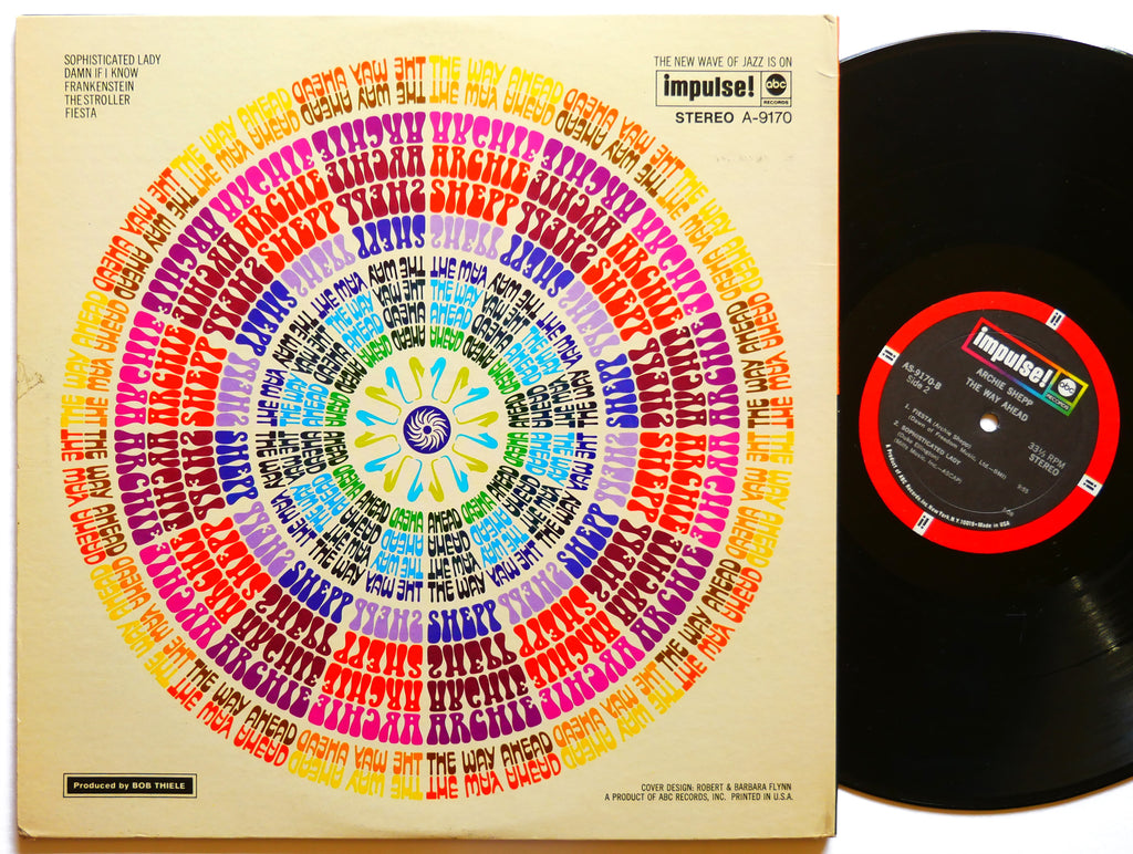 ARCHIE SHEPP The Way Ahead LP IMPULSE! AS-9170 US 1968 Grachan Moncur III VG+