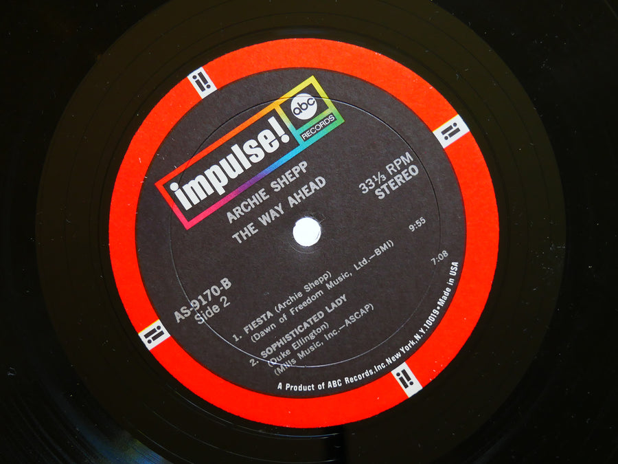 ARCHIE SHEPP The Way Ahead LP IMPULSE! AS-9170 US 1968 Grachan Moncur III VG+