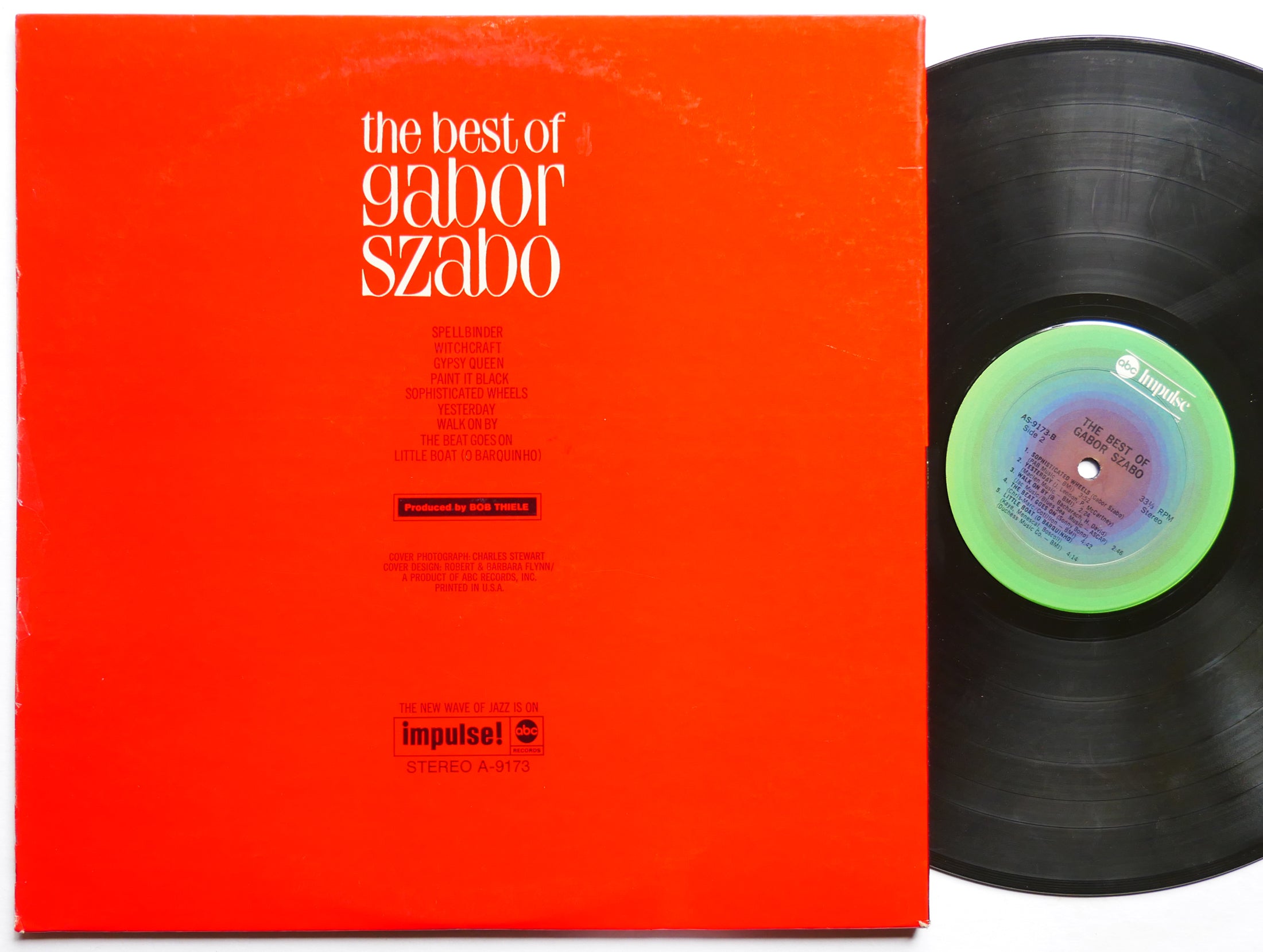 GABOR SZABO The Best Of Gabor Szabo LP IMPULSE! AS-9173 US 1974