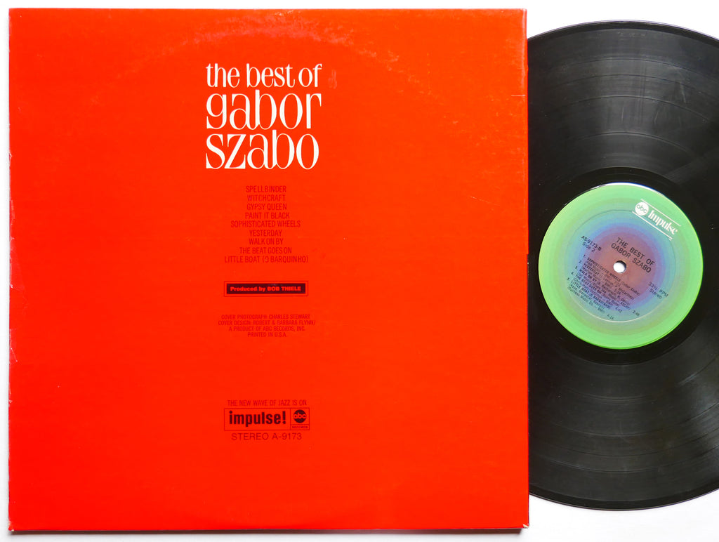 GABOR SZABO The Best Of Gabor Szabo LP IMPULSE! AS-9173 US 1974