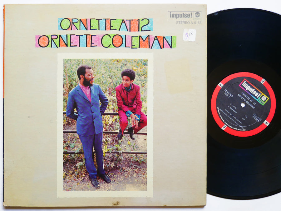 ORNETTE COLEMAN Ornette At 12 LP IMPULSE! AS-9178 US 1969 JAZZ Charlie Haden