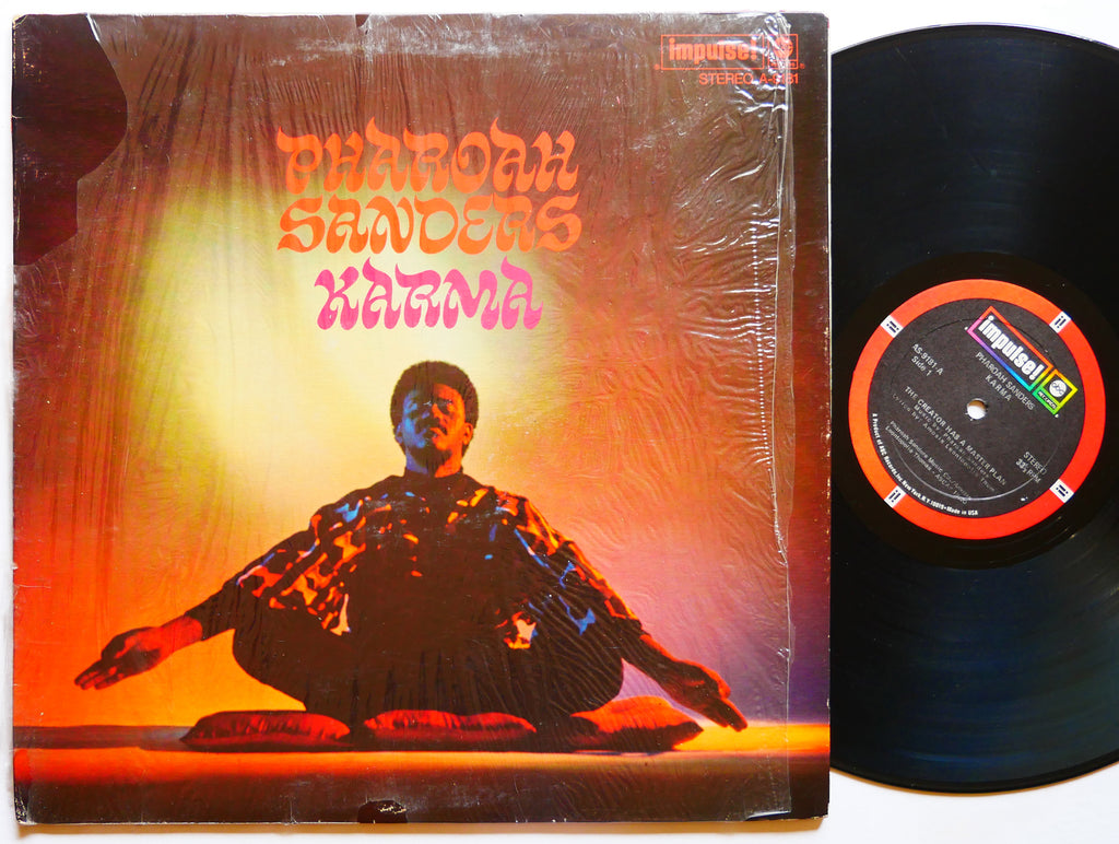 PHAROAH SANDERS Karma LP IMPULSE! AS-9181 US 1970 Jazz Lonnie Liston Smith