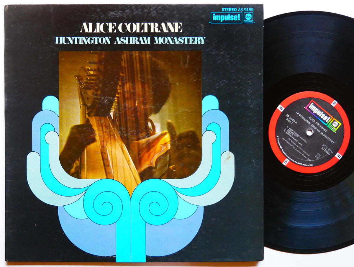 ALICE COLTRANE Huntington Ashram Monastery IMPULSE! AS-9185 US 1969 Rashied Ali