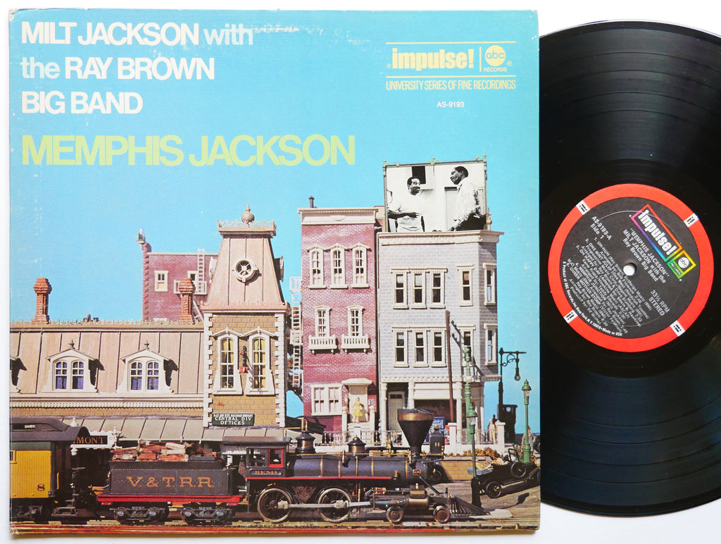 MILT JACKSON RAY BROWN Memphis Jackson LP IMPULSE! AS-9193 US 1970 Harold Land