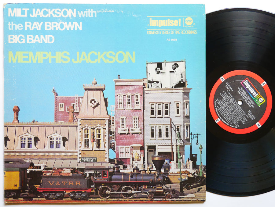 MILT JACKSON RAY BROWN Memphis Jackson LP IMPULSE! AS-9193 US 1970 Harold Land