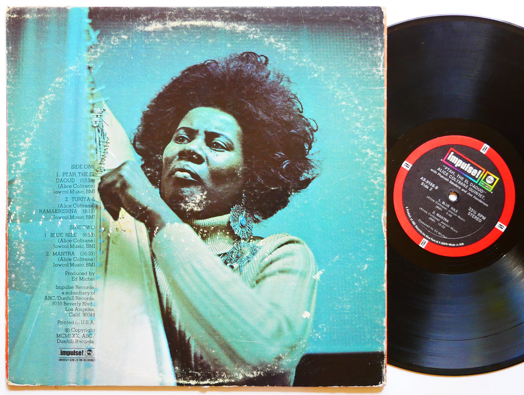 ALICE COLTRANE PHAROAH SANDERS Ptah, The El Daoud LP IMPULSE! AS-9196 US 197