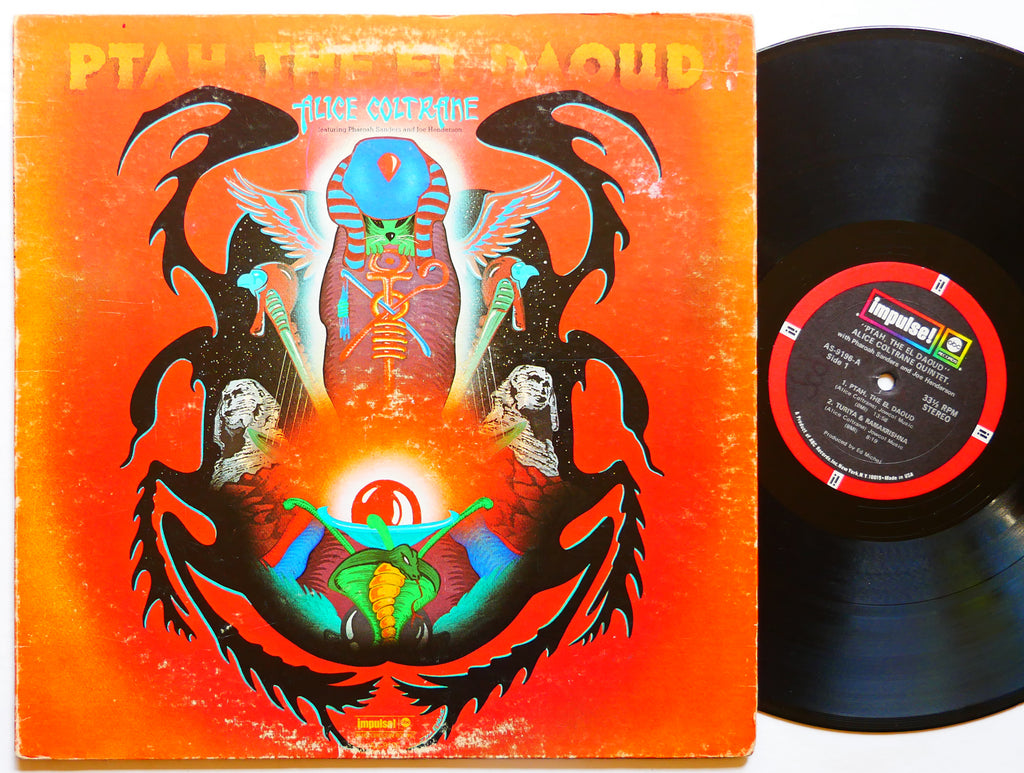 ALICE COLTRANE PHAROAH SANDERS Ptah, The El Daoud LP IMPULSE! AS-9196 US 197