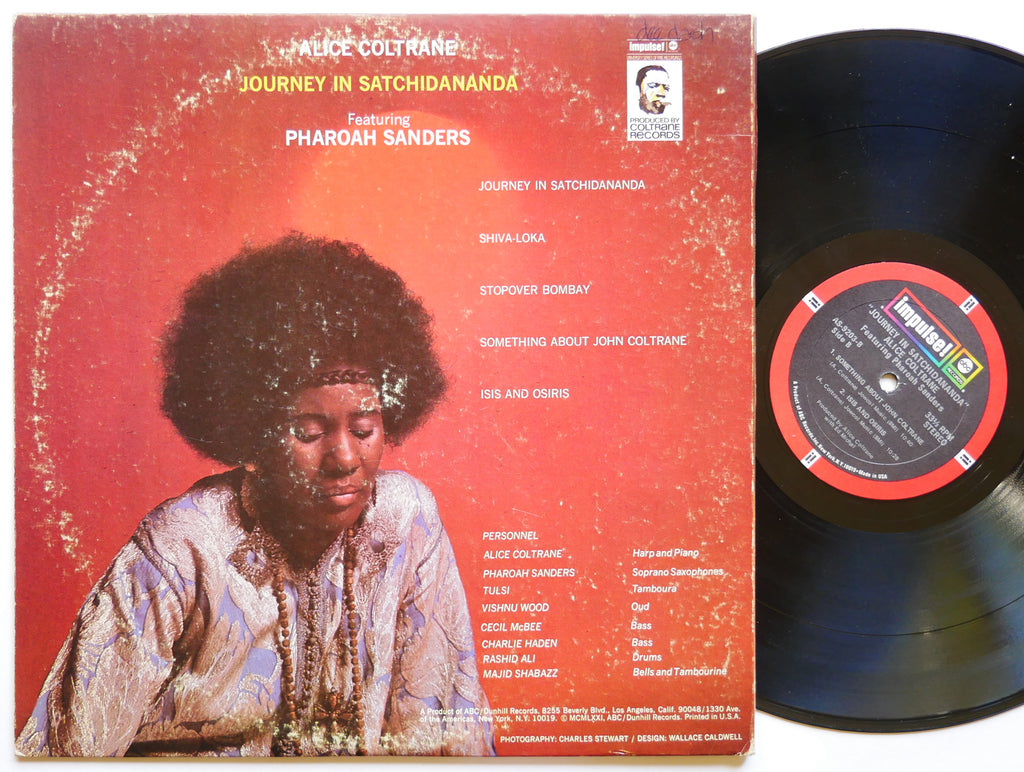 ALICE COLTRANE PHAROAH SANDERS Journey In Satchidananda IMPULSE! AS-9203 US 1971