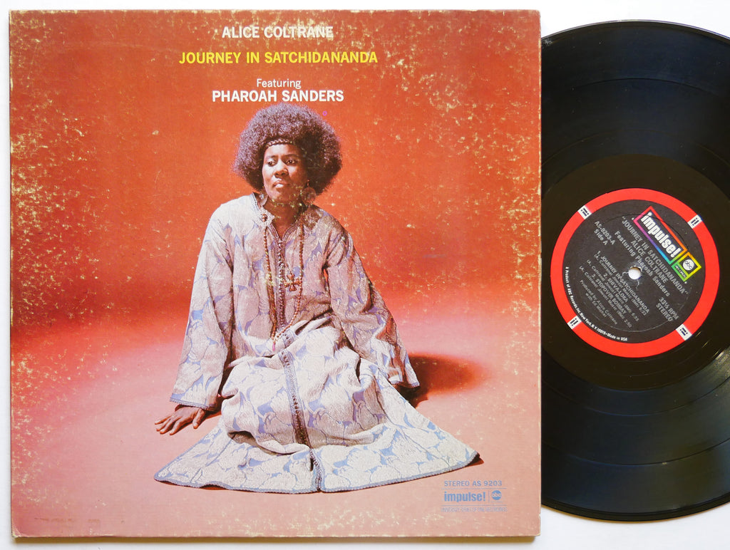 ALICE COLTRANE PHAROAH SANDERS Journey In Satchidananda IMPULSE! AS-9203 US 1971