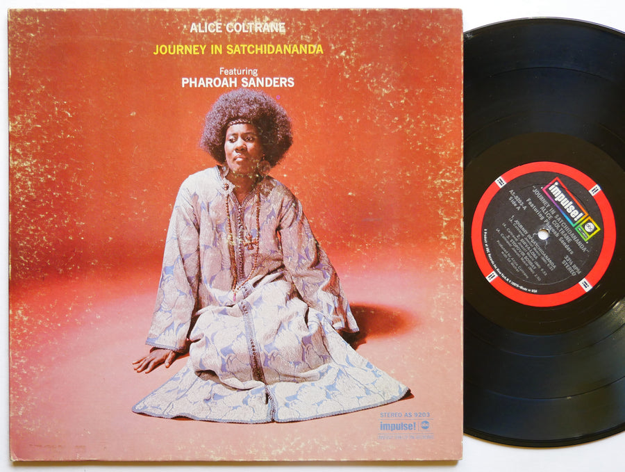 ALICE COLTRANE PHAROAH SANDERS Journey In Satchidananda IMPULSE! AS-9203 US 1971