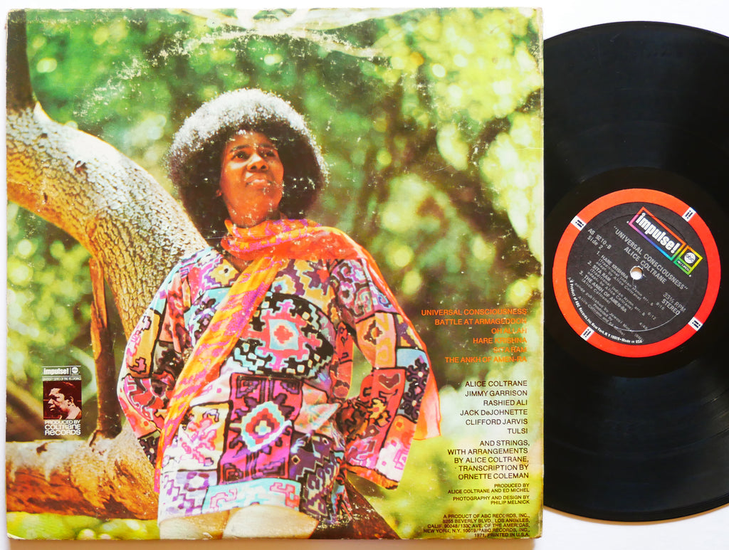 ALICE COLTRANE Universal Consciousness LP IMPULSE AS-9210 Rashied Ali JAZZ