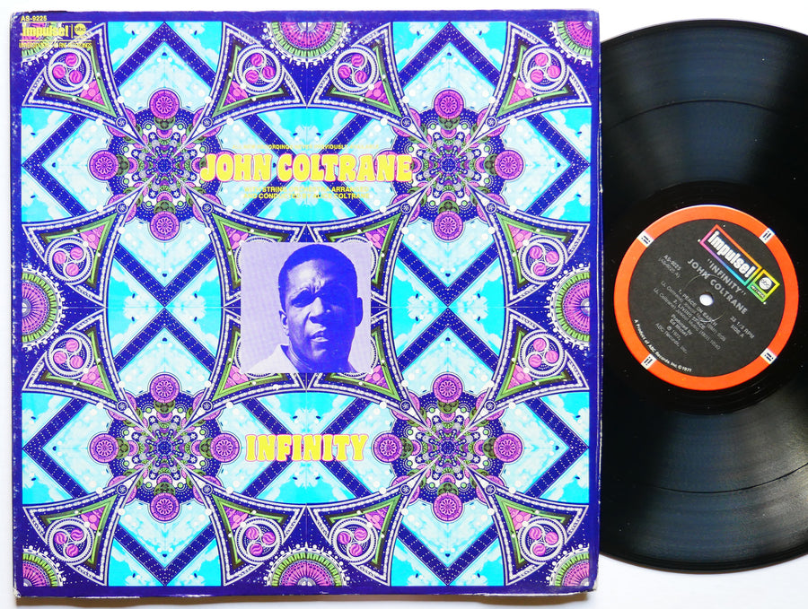 JOHN COLTRANE Infinity LP IMPULSE! AS-9225 US '72 Pharoah Sanders Alice Coltrane