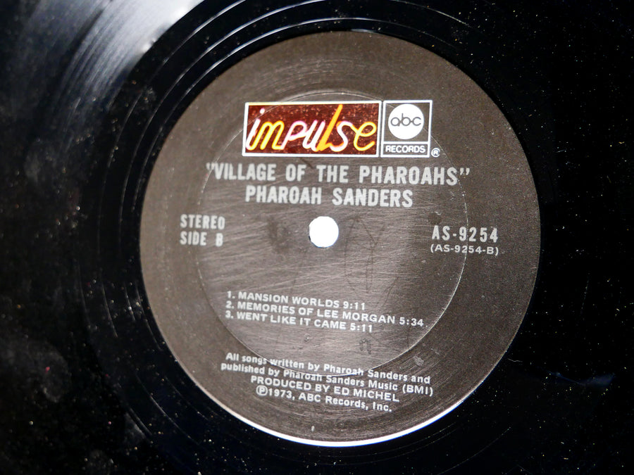 PHAROAH SANDERS SEDATRIUS BROWN Village Of The Pharoahs LP IMPULSE! AS-9254 Orig