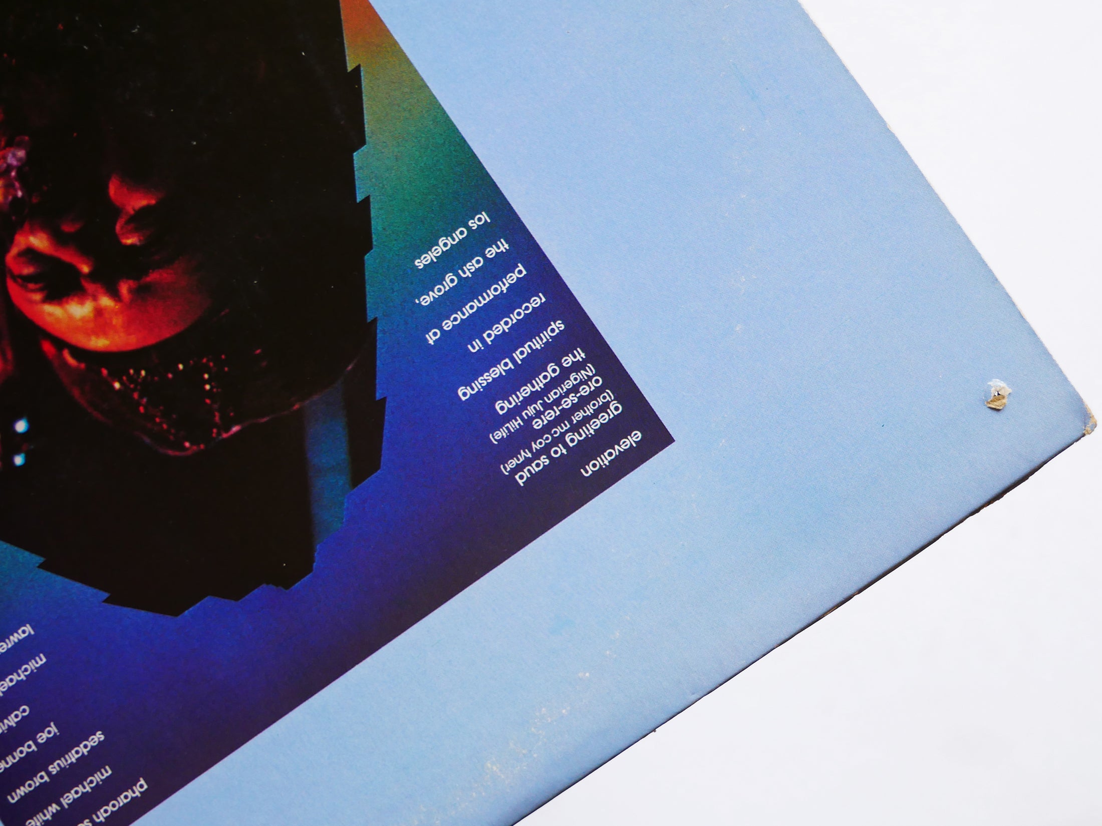 PHAROAH SANDERS Elevation LP IMPULSE! AS-9261 Orig US 1974 Spiritual Jazz
