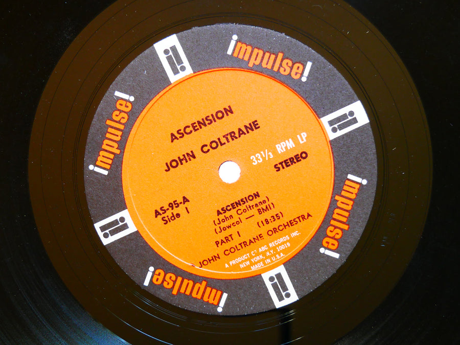 JOHN COLTRANE Ascension Edition II LP IMPULSE! AS-95 US 1966 RVG Pharoah Sanders