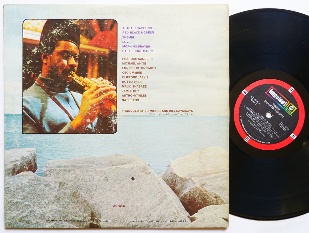 PHAROAH SANDERS Thembi LP IMPULSE! AS-9206 Orig US 1971 Lonnie Liston Smith VG+