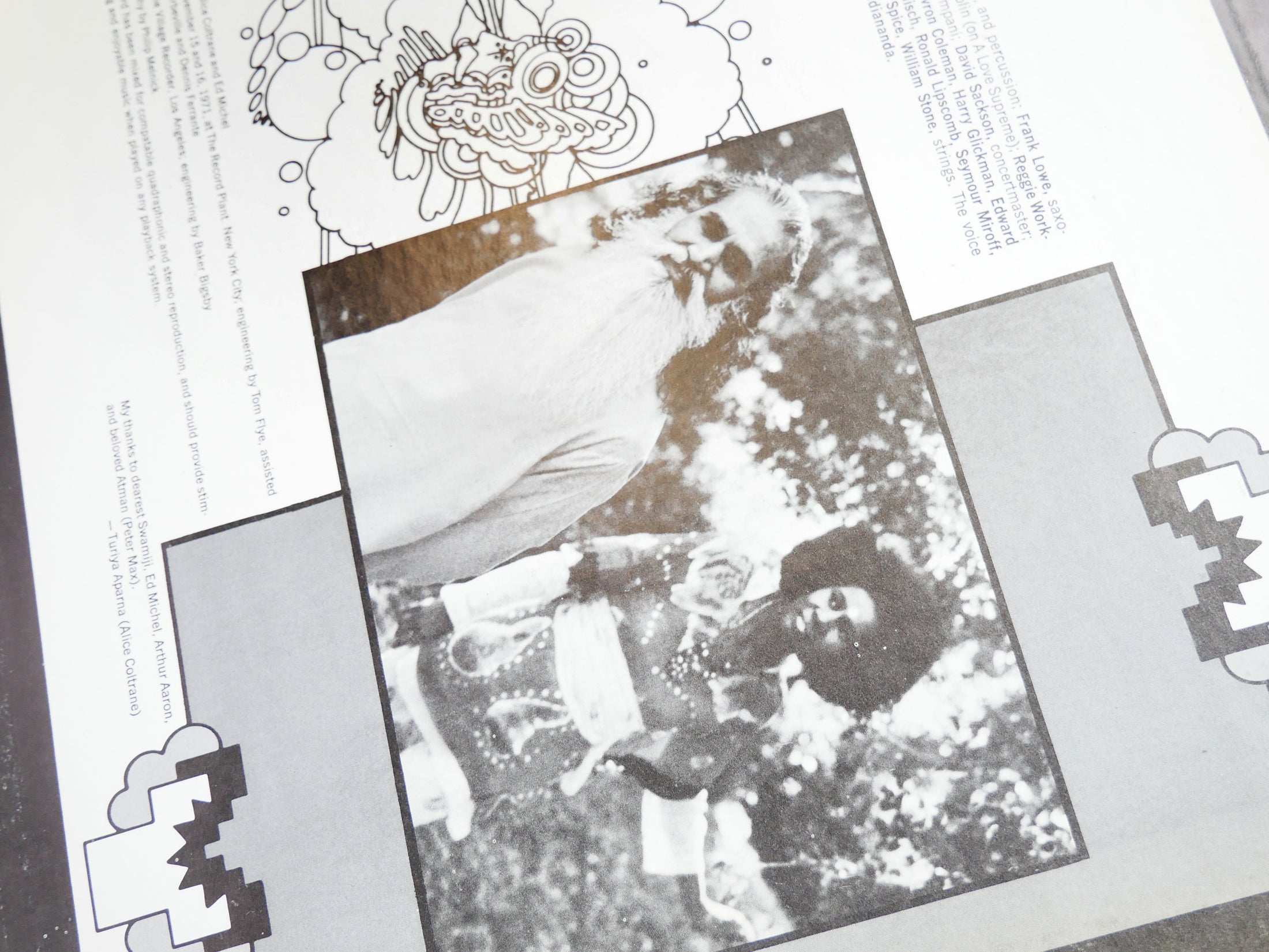 ALICE COLTRANE World Galaxy LP IMPULSE! AS-9218 US 1972 Frank Lowe Ben Riley VG+