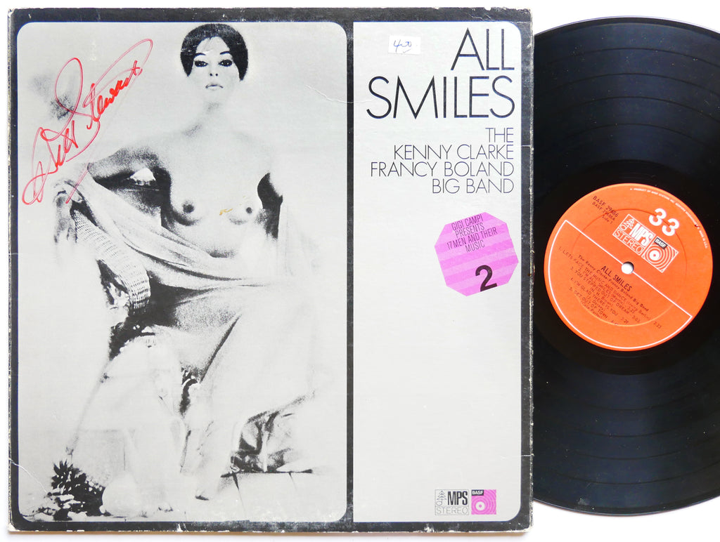 KENNY CLARKE All Smiles LP MPS BASF 29686 US 1972 Sahib Shihab Johnny Griffin