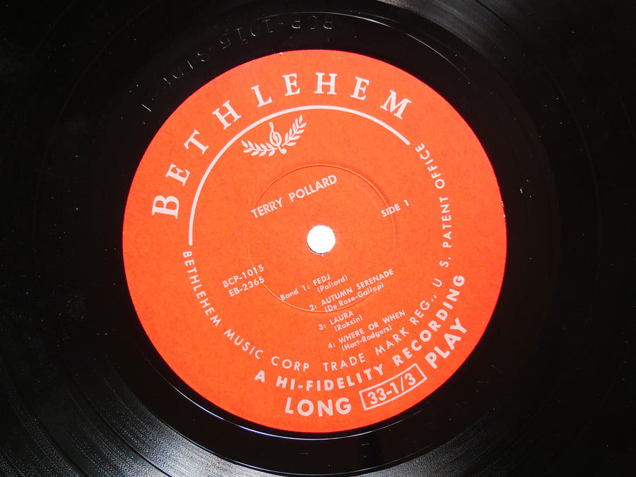 TERRY POLLARD Self Titled 10" LP BETHLEHEM RECORDS BCP 1015 MONO Howard Roberts