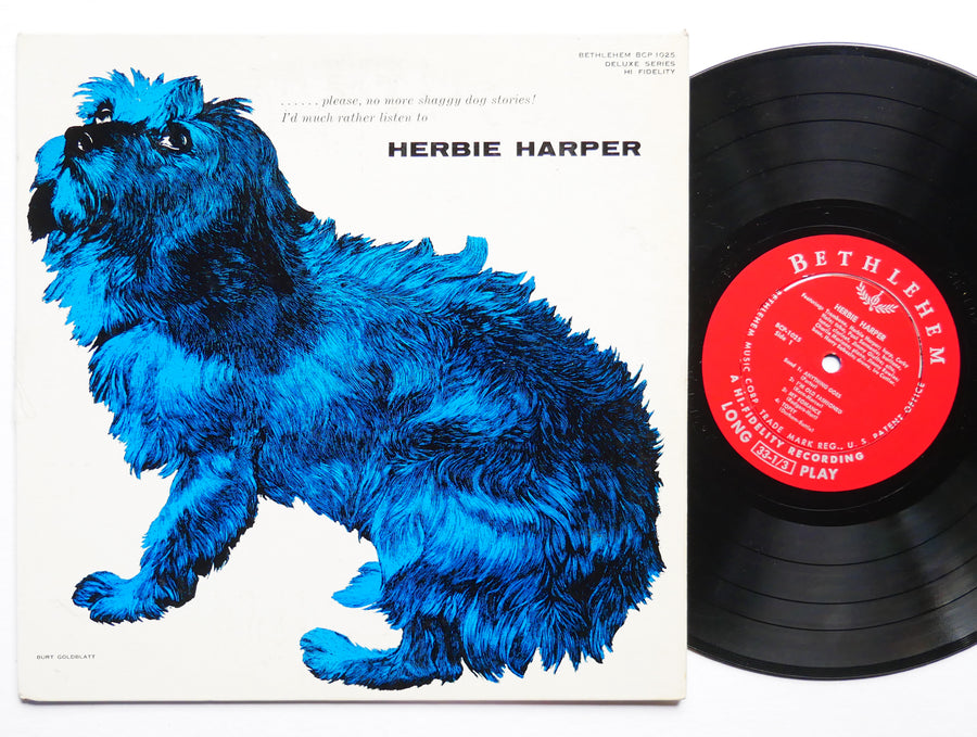 HERBIE HARPER 10" LP BETHLEHEM RECORDS BCP 1025 DG MONO JAZZ Charlie Mariano