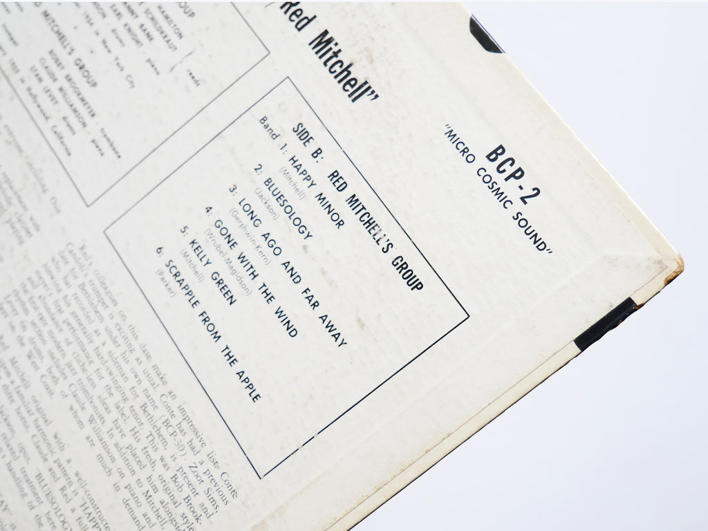 OSCAR PETTIFORD RED MITCHELL Jazz Mainstream LP BETHLEHEM RECORDS BCP-2 US 1957