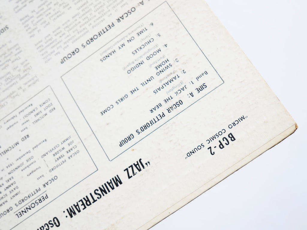 OSCAR PETTIFORD RED MITCHELL Jazz Mainstream LP BETHLEHEM RECORDS BCP-2 US 1957