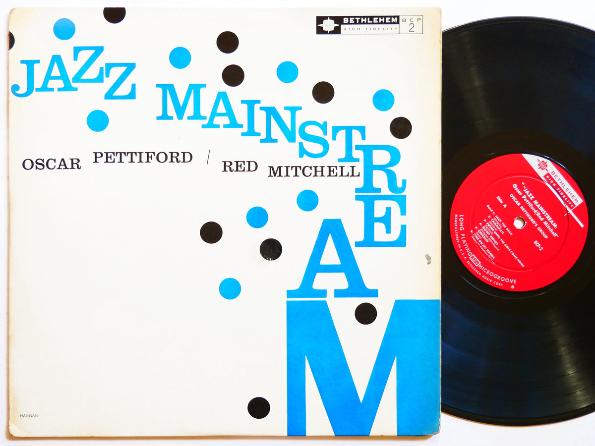OSCAR PETTIFORD RED MITCHELL Jazz Mainstream LP BETHLEHEM BCP-2 US 1957 DG MONO